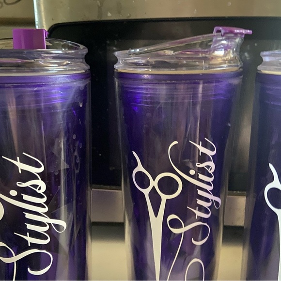 Set of three stylist cups With lidsG7 - Picture 2 of 6